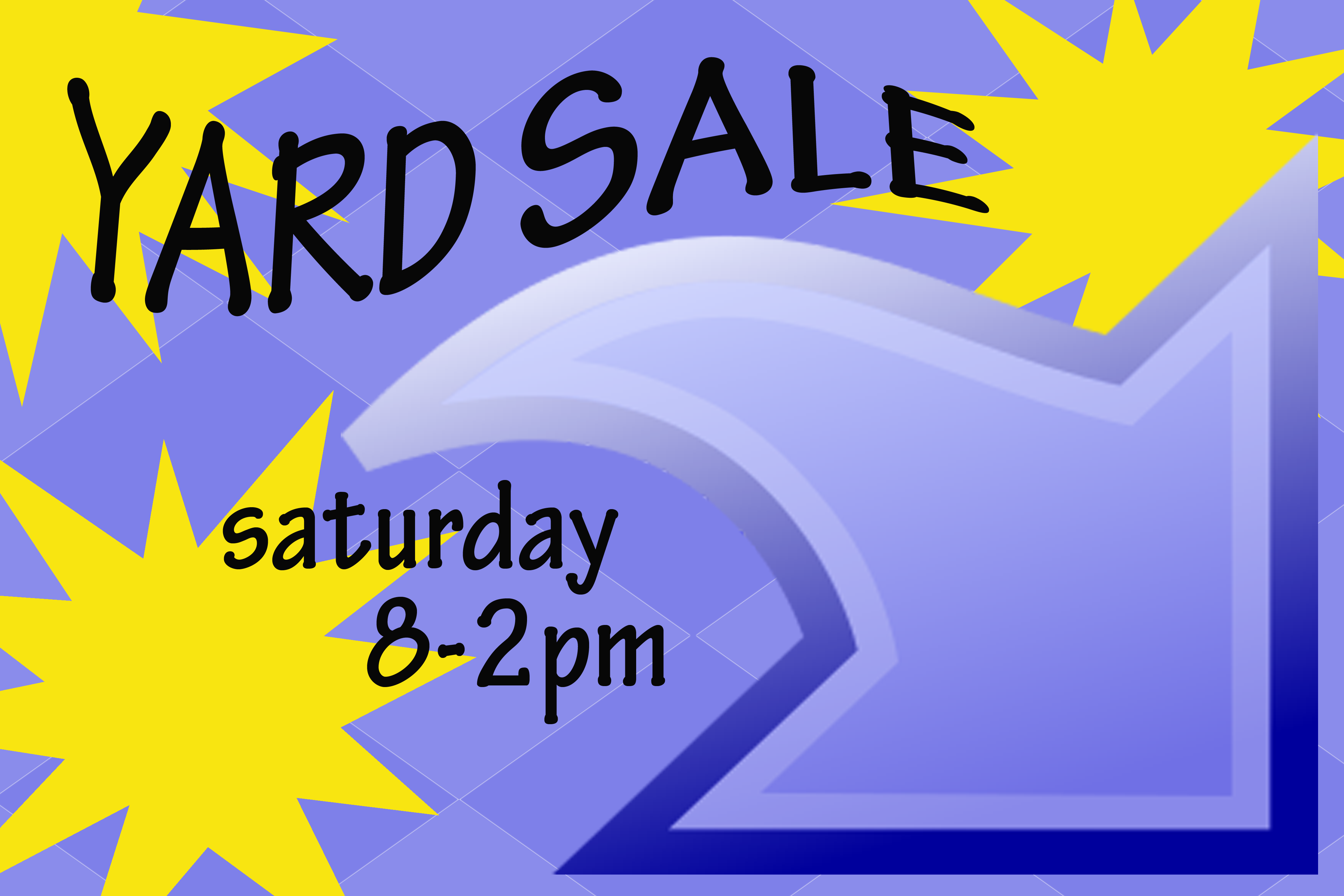 free clip art yard sale sign - photo #30
